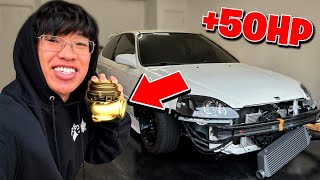 Turning my SLOW Civic into a TURBO BEAST! PT3