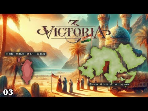 Hunting For Gold! Victoria 3 Rags To Riches: Bahrain PT 3
