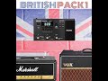 Nux MG30 presets: British Pack 1