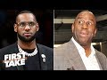 LeBron deserves to know why Magic Johnson suddenly abandoned the Lakers - Stephen A. | First Take