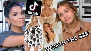 WE TESTED VIRAL TIKTOK ONLINE CLOTHING STORES!