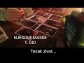 🥺😢 Njegove Maske skrivaju tezak zivot🌑Obavezno pogledaj 2.video💥#tarot #ljubav #visokasvecenica