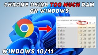 Fix Chrome 90% RAM Usage Windows 11 | High Memory Problem Solved