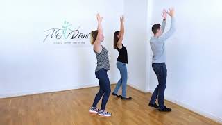 ALL in ONE flash mob 3 dance tutorial - for non dancers (dancers need only the first minutes)
