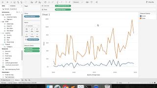 Tableau Tutorial - Line Charts