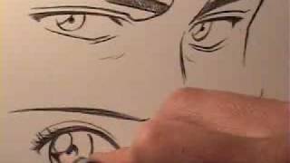 How to Draw Manga Eyes: Male Vs. Female