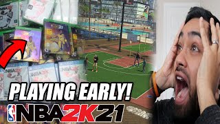 PLAYING NBA 2k21 GAMEPLAY EARLY!!! MyCAREER, MyTEAM, & More!