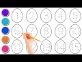 123 for Kids // Numbers Drawing and Painting Step by Step for Kids Easy // Learn to Draw