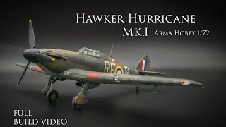 Arma Hobby 1/72 Hawker Hurricane Mk.I Expert Set Full Build