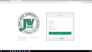 Login to Your Online Canvas Course