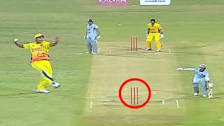 Ultimate Direct Hit From Chennai Rhinos Makes Dinesh Run Out