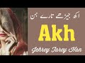 Akh Jerey Tarey Han | Jamshid Nasir | | Saraiki Ghazal | Baqir Niazi Official 2024