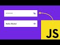 Reveal the Power: Creating a Hide & Show Password Input with HTML5, CSS3 & JavaScript by #huxnwebdev