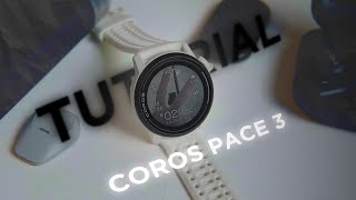 TUTORIAL LENGKAP COROS PACE 3 BAHASA INDONESIA