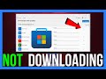 How to FIX Microsoft Store Not Downloading Apps (2025 METHOD)