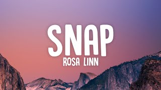 Rosa Linn - Snap (Lyrics) | "Snapping one, two where are you?" [Tiktok Song]