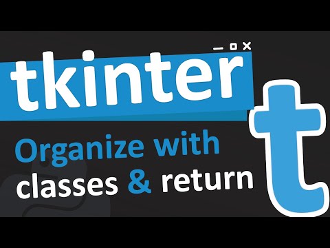 Creating custom components in tkinter with classes and functions