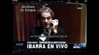 Cromañon - Destitucion de Anibal Ibarra - Hablan Diego Santilli y Gabriela Michetti 2006 DiFilm