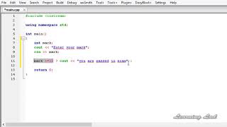 016 C++ Ternary Operator Conditional Operator CPP Video Tutorial
