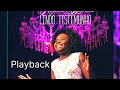 Kellen byanca | Lindo Testemunho Playback 3 Tom abaixo Legendado