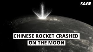 Chinese Rocket crashed on the moon.