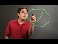 How to Cut an Octagon Through Two Opposite Angles : Math Instruction