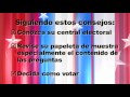 Nov Voting Experience 30 Sec PSA Spanish