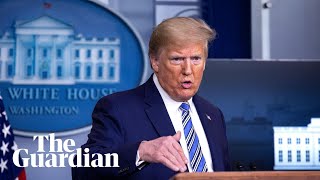 Coronavirus: Donald Trump and members of the US task force provide update - watch live