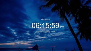 🔴 LIVE | Clock / Current Time in the Philippines / LIVE Philippines Clock / What Time Is It Now