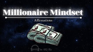 888 Millionaire Mindset Affirmations~1Hr (Subconscious training)💵~  (Even While You Sleep...) 432HZ