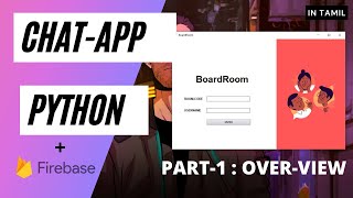 Chat App in python | part -1 : Overview | python programming