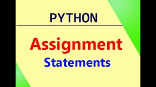 Python Assignment Statements Python in Bengali