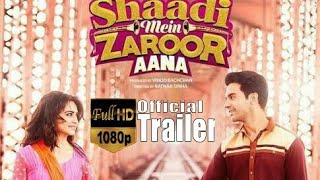Shaadi  Mein Zaroor Aana | Official Trailer | 10th November | Flim Hindi