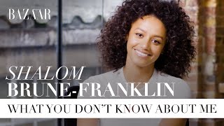 Shalom Brune-Franklin: What you don't know about me | Bazaar UK