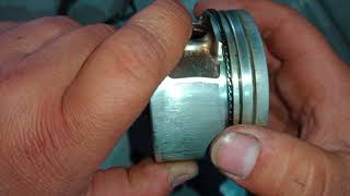 Como colocar anillos( aros) en el pistón