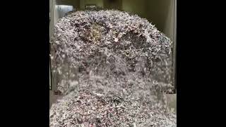 Vault Document Destruction On site shredding truck unloading