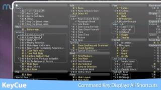 KeyCue Screencast - MacUpdate Promo