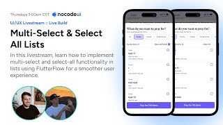Multi-Select Lists in FlutterFlow & Firebase Basics