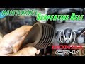 How to Replace V- Belt serpentine / Tali Kipas || Honda CRV Civic HRV R20A1