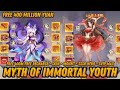 Myth Of Immortal Youth Premium Reward : Free 400M Yuan Recharge + SSSR Hero + Skin + Mount & More