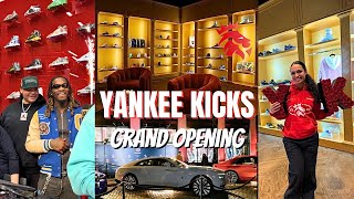 YANKEE KICKS GRAND OPENING: BIGGEST SNEAKER STORE IN NYC! Feat. Offset & Fat Joe