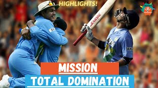 Incredible India outclass neighbors in all departments | India vs Srilanka 1st ODI Nagpur 2005