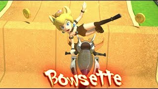 Mario Kart 8 Custom Character - Bowsette by DarkyBenji