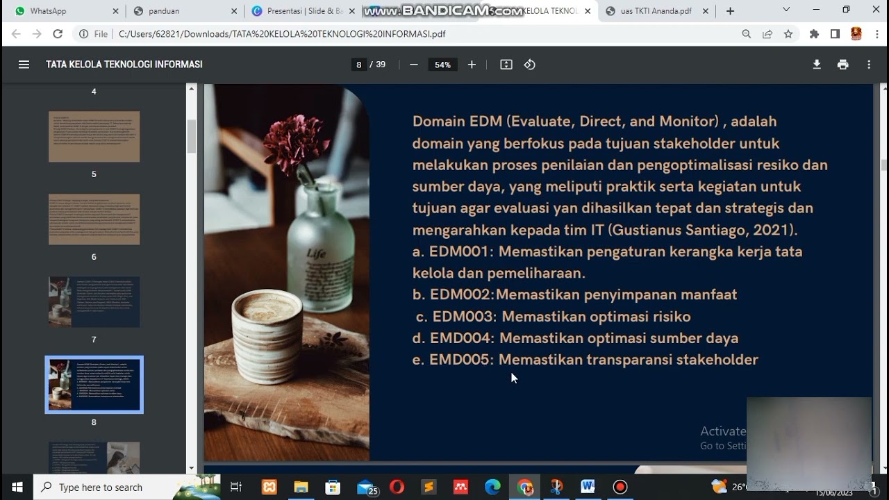 Tata Kelola Teknologi Informasi Menggunakan Framework COBIT 5 - YouTube