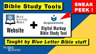 BEST Bible Study Tools for Beginners: Blue Letter Bible & ScriptureMARK | Taught by BLB staff