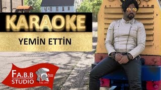 Cankan Yemin Ettin Karaoke ( Instrumental Karaoke with Lyrics )