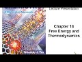 CH 18 Free Energy & Thermodynamics Part 1