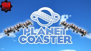 MID AIR COLLISION!  Crazy Coasters - Planet Coaster Gameplay Ep2
