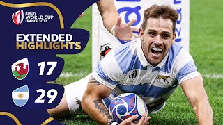 Los Pumas comeback shocks Wales | Wales v Argentina | Rugby World Cup 2023 Extended Highlights