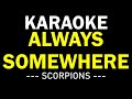 ALWAYS SOMEWHERE - SCORPIONS KARAOKE MUSIC BOX